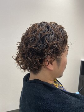 メンズヘアーサロンオーザ スパイラルパーマ