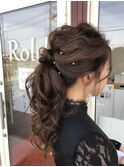 ポニーテールアレンジ