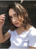 アイランド系外人風パーマ