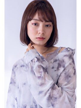 ブリング バイ スノードロップ 吉祥寺(BRING by Snowdrop) 前髪/マチルダボブ/ピンクベージュ/インナーグレージュ/吉祥寺