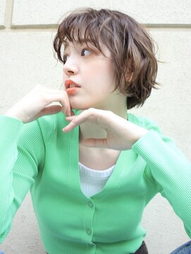 メリケンビューティーパーラー コウベ(MERICAN BEAUTY PARLOR KOBE) ショートパーマ