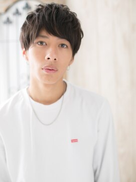 モッズヘアメン 名護大東店(mod's hair men) ≪mod's men≫アレンジ効く短髪パーマクラウドマッシュd