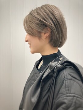 エイト ヘアサロン 渋谷本店(EIGHT) ショートボブ×グレージュ
