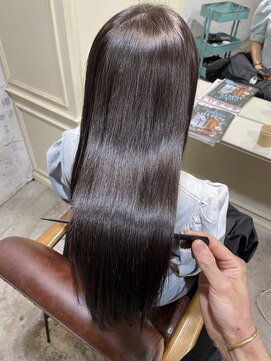 ロロ(ro-ro) 【恵比寿 ro-ro】ケアカラーで潤艶カラーリング