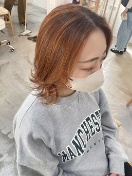 アイ 代々木公園(aye) マンダリンオレンジ×レイヤー