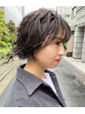 ショートヘア/ハンサムショート/ショートパーマ