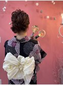 浴衣ヘアセット