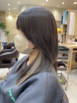 シオン(sion) インナーカラーベージュ/シルキーベージュ/20代/30代/40代/50代