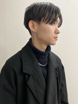 アイヴィー 池袋(IVY)&nbsp;池袋メンズ前下がりセンターパート◎[池袋メンズ美容室］
