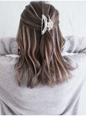 ハイライトショートヘアレイヤーカットダブルカラー