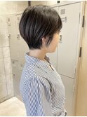 【HOSSY】丸みショート_マッシュショート☆ショートボブ