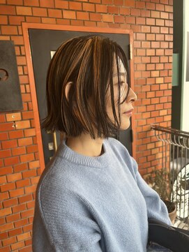 ボスコ 下北沢店(bosco) 3Dブリーチカラー　≪saya≫