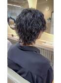 横浜★ウルフのツイストスパイラルメンズパーマ