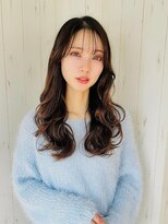 アグ ヘアー メルティ ユーカリが丘店(Agu hair Melty)&nbsp;《Agu hair》薄めおろしバング×numberA.ケアオイルスリーク