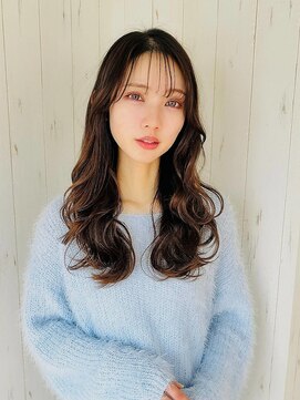 アグ ヘアー メルティ ユーカリが丘店(Agu hair Melty) 《Agu hair》薄めおろしバング×numberA.ケアオイルスリーク