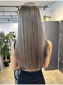 色落ちも綺麗なハイトーングレージュ