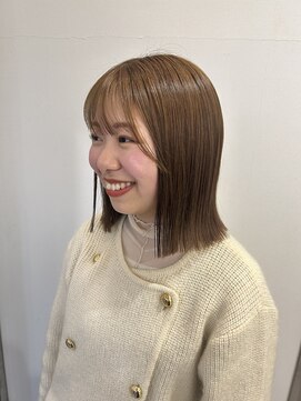 ガーランド (Garland) 切りっぱなしボブ/顔周りレイヤー/前髪/原宿神宮前