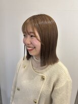ガーランド (Garland) 切りっぱなしボブ/顔周りレイヤー/前髪/原宿神宮前
