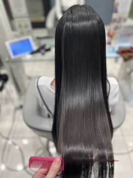 アース 武蔵境店(HAIR & MAKE EARTH) 髪質改善縮毛矯正を施術のお客様☆