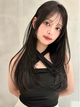 ロンド アンブル 四条烏丸(Lond ambre) 黒髪小顔ワンレンストレートレイヤー41129