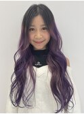 デザインパープルカラー