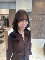 アッシュ 新杉田店(Ash)&nbsp;盛れる前髪顔周りカット×レイヤーカット×ブラウンベージュ