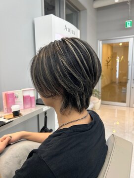 ネイロ 北千住(NeiRo) メンズマッシュブリーチカラーブロンドカラーハイライトカラー