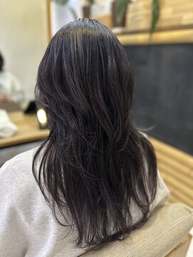 ヘアリゾート粋 リマ 銀座店(lima) ハイレイヤー/ウルフカット/黒髪