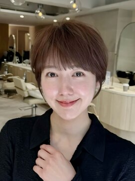 ミズチャーム(Ms.CHARM) マッシュショート/ハンサムショート/顔周り/外苑前