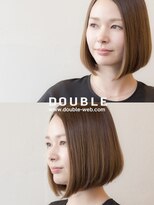 ダブル(DOUBLE)&nbsp;空気感さえデザインされたボブ