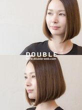 ダブル(DOUBLE)&nbsp;空気感さえデザインされたボブ