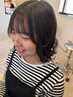 【ココロ指名】カット＋自然に流れる♪前髪パーマ＋トリートメント￥8360