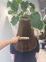 リル 茅ヶ崎(Liru:)&nbsp;ヘーゼルベージュ/ネビージュ/小顔/ワンレン/茅ヶ崎/髪質改善