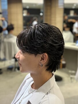 クワトロレオーネ 大阪梅田茶屋町(QUATTRO LEONE) 韓国ヘア/センターパート/フェザーパーマ/ニュアンスパーマ