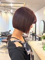 ナンバーセカンド(Number 2nd)&nbsp;【さえ】オイル仕上げでパラッと！ミニボブスタイル！