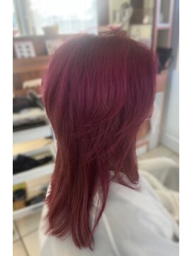 サロン ド ジュン 伊勢崎店 モーヴピンク