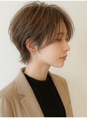 大人可愛いマッシュショートボブウルフカット◎30代40代50代60代