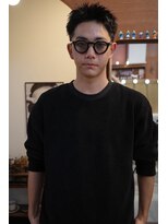 エディ(Edy)&nbsp;メンズスパイキーショート刈り上げ眉毛カットジェットモヒカン