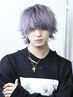 メンズカット+ダブルカラー+トリートメント ¥19000(表参道/メンズパーマ)