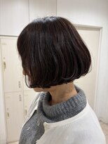 アッシュ 仙川店(Ash)&nbsp;小顔手入れ楽30代40代50代大人可愛い切りっぱなしボブワンカール