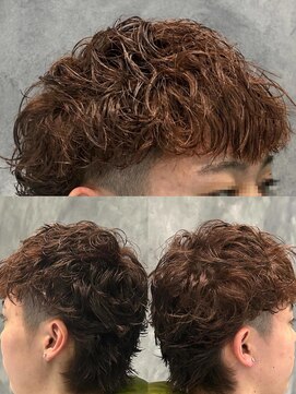 ヒロギンザ 大阪本店(HIRO GINZA) マレットヘア+スパイラルパーマ