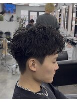 ザ クロー(THE CROW)&nbsp;ルーズスパイキーパーマニュアンスパーマリバースセンターパート