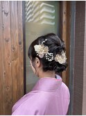 袴着付け&ヘアセット