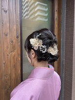ループヘアーデザイン 谷塚店(ROOP Hair Design)&nbsp;袴着付け&ヘアセット