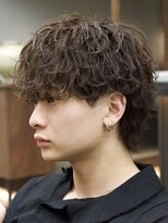ノードオム 栄(NODE HOMME)&nbsp;シャドウパーマニュアンスパーマ波巻きスパイラルパーマ名古屋栄