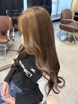 ヘアーメイクチック(HAIR MAKE CHiC) フェイスフレーミング ミルクティー モカブラウン