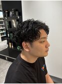 メンズシャドウパーマ