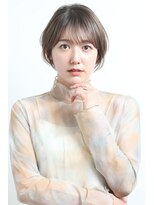 ヘアスタジオルース(HAIR STUDIO LUZ)&nbsp;40代50代60代の大人ボブ/白髪ぼかしハイライト/堀江/北堀江