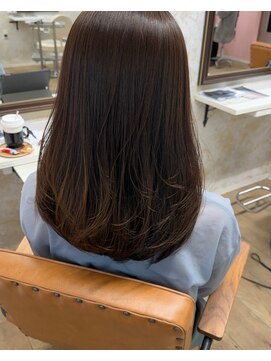 フィガロ ウメダ(FIGARO UMEDA) レイヤーカット×ベージュカラー08.04