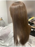 ゆうじオリジナルオーガニックカラー×シルクTRでサラサラ艶髪